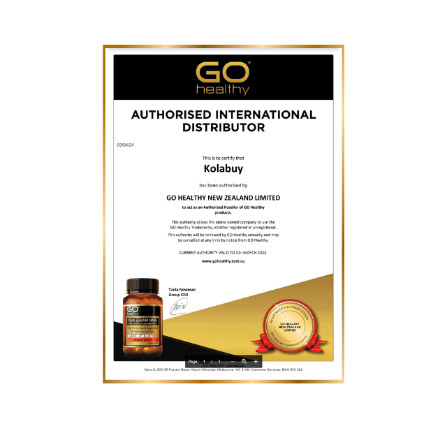 GO Healthy Manuka Honey UMF 8+ (MGO 180+) 1kg