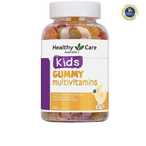 Kẹo dẻo Bổ sung Vitamin tổng hợp cho bé Healthy Care Gummy Multivitamin 250 viên