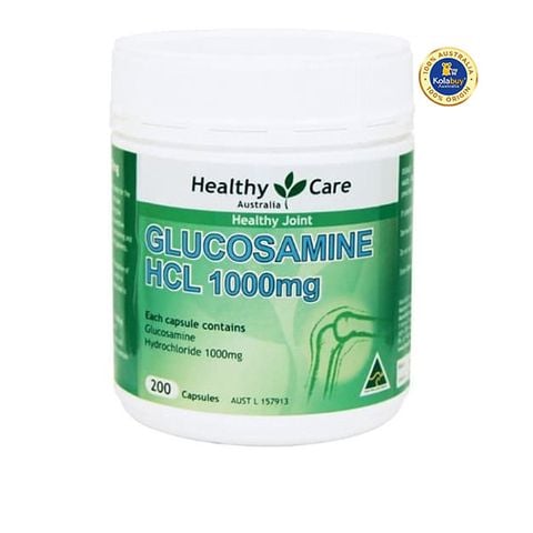 Viên uống bổ xương khớp Healthy Care Glucosamine HCL 1000mg 200 viên
