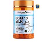 Viên ngậm Sữa dê vị Socola Healthy Care Goat Milk Chocolate 300 viên