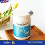 Viên uống bổ sung dầu cá Healthy Care Fish Oil 1000mg Omega 3 400 viên