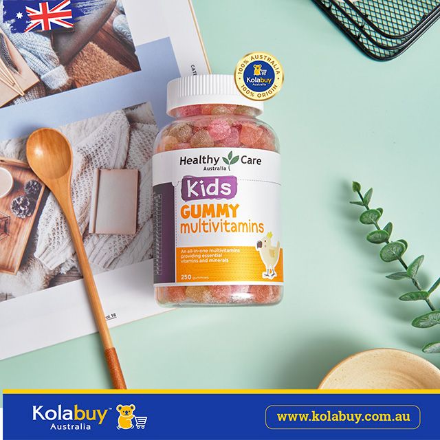 Kẹo dẻo Bổ sung Vitamin tổng hợp cho bé Healthy Care Gummy Multivitamin 250 viên