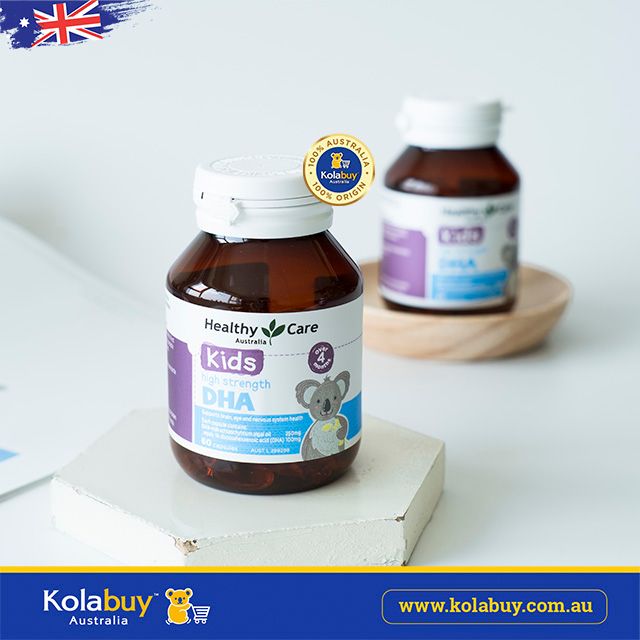 Viên uống Bổ sung DHA cho bé Healthy Care Kids DHA 60 viên