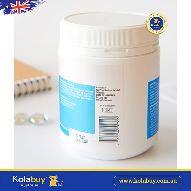 Viên uống bổ sung Omega Healthy Care Ultimate Omega 3-6-9 200 viên