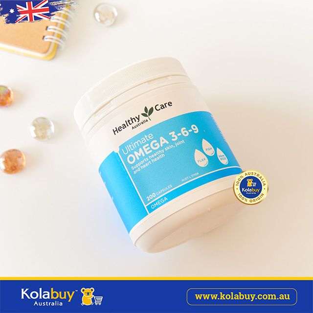 Viên uống bổ sung Omega Healthy Care Ultimate Omega 3-6-9 200 viên