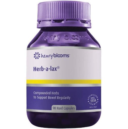 Viên uống thải độc ruột Henry Blooms Herb-a-Lax 90 viên