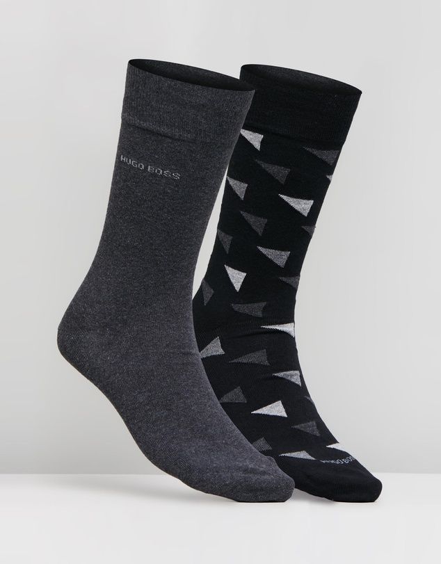 2-Pack Cotton Blend Regular Length Socks