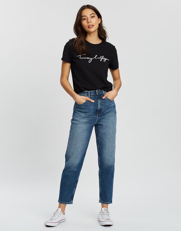 Heritage Crew Neck Graphic Tee