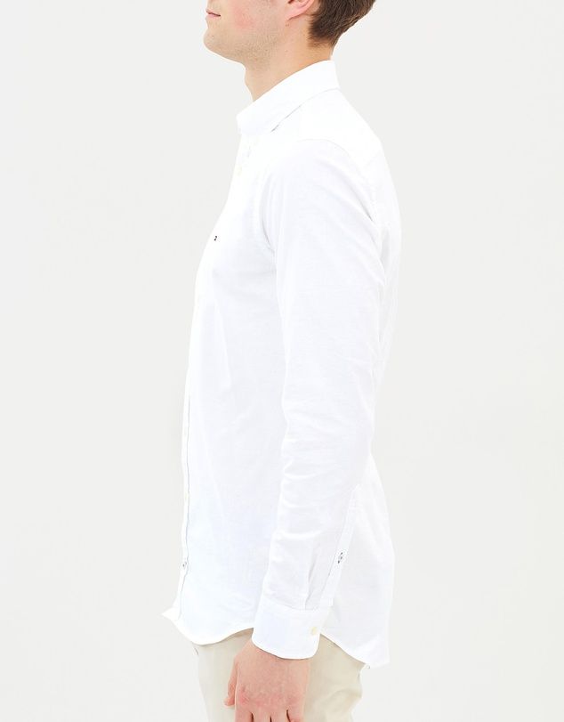 Stretch Slim Oxford Shirt