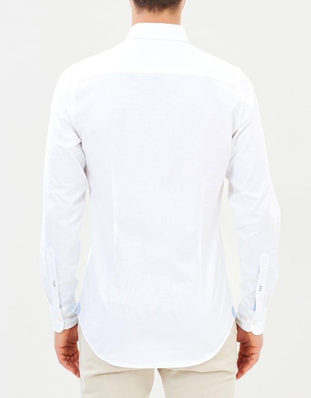 Stretch Slim Oxford Shirt