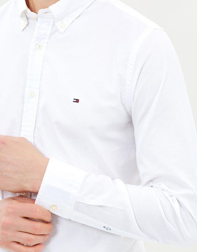 Stretch Slim Oxford Shirt