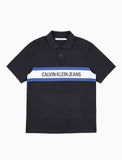 CHEST STRIPE INSTITUTIONAL POLO