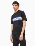 CHEST STRIPE INSTITUTIONAL POLO