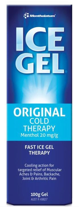 Gel giảm đau Mentholatum Ice Gel 100g