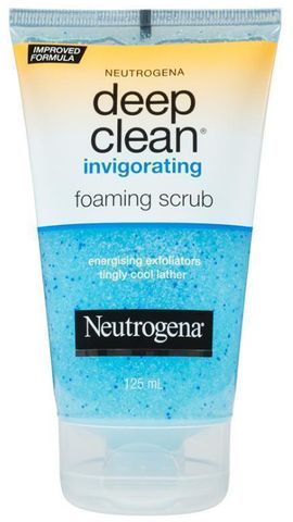 Neutrogena Deep Clean Invigorating Foaming Scrub 125mL