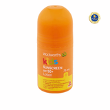 Kem chống nắng trẻ em Woolworths Kids Sunscreen SPF 50+ Roll On 75ml