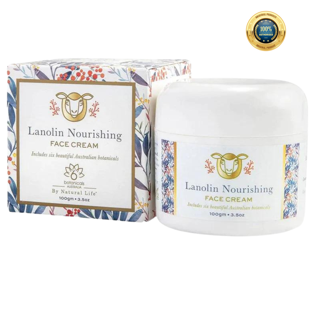 Kem dưỡng da mặt mỡ cừu Natural Life 6 Botanicals Face Cream 100g