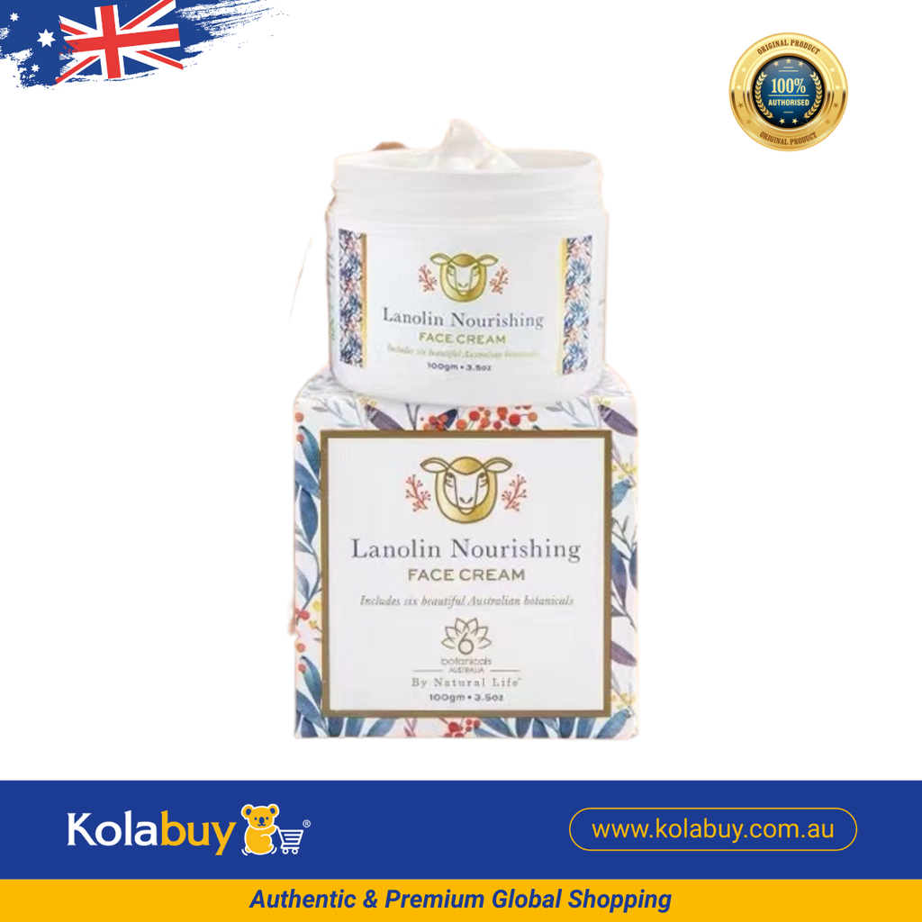 Kem dưỡng da mặt mỡ cừu Natural Life 6 Botanicals Face Cream 100g