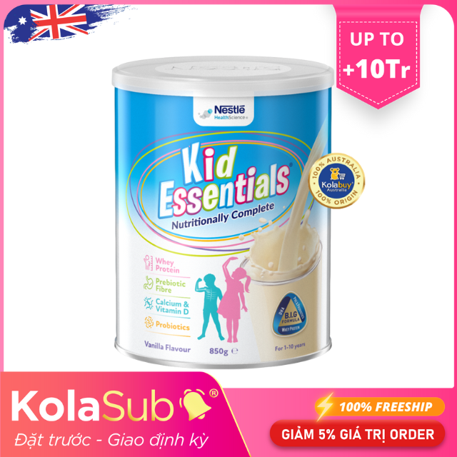 [KolaSub: Tặng 5% & 100% Freeship] Dịch vụ đặt giao sữa định kỳ từ Úc - Sữa cho bé trên 3 tuổi