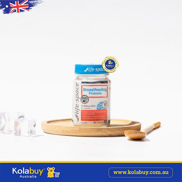 Viên uống vi sinh cho phụ nữ sau sinh Life-Space Breastfeeding Probiotic 30 viên