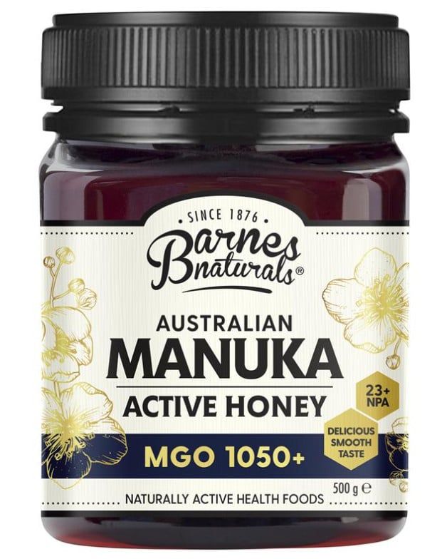 Mật ong Barnes Naturals Australian Manuka Honey MGO 1050+ 500g