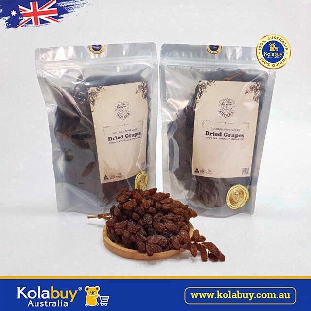 Crimson 500g - Ausara nho khô nguyên cành Úc - Hộp quà 500g