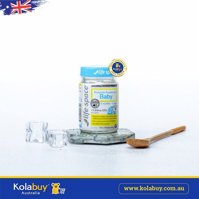 Men vi sinh cho bé từ 0 - 3 tuổi Life-Space Probiotic Powder for Baby 40g