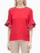 BLOUSE WITH RUFFLE SLEEVE