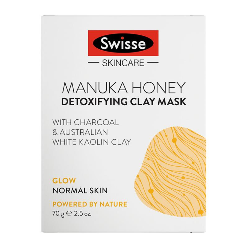 Swisse Skincare Manuka Honey Detoxifying Facial Clay Mask 70g