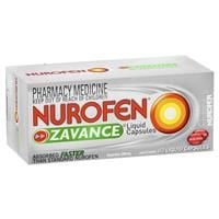 Nurofen Zavance Liquid Capsules Pain Relief 200mg 40 Pack