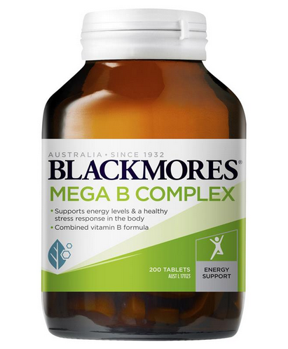 Blackmores Mega B Complex 200 Tablets