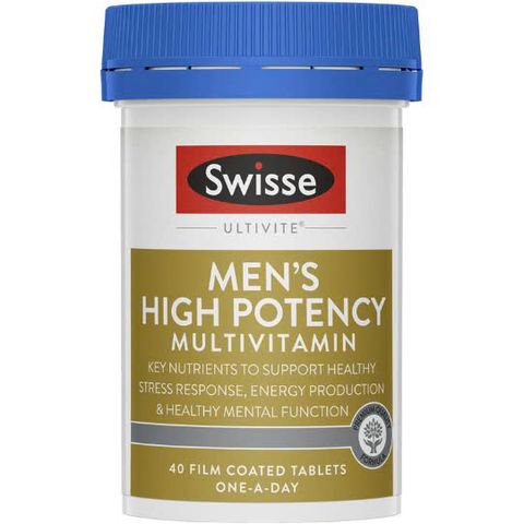 Viên uống Vitamin tổng hợp cho nam Swisse Men’s Power Ultivite 40 viên