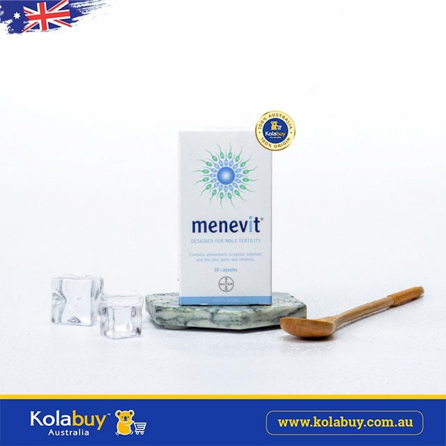 Viên uống Hỗ trợ sinh sản cho nam Menevit Male Fertility Supplement 30 viên