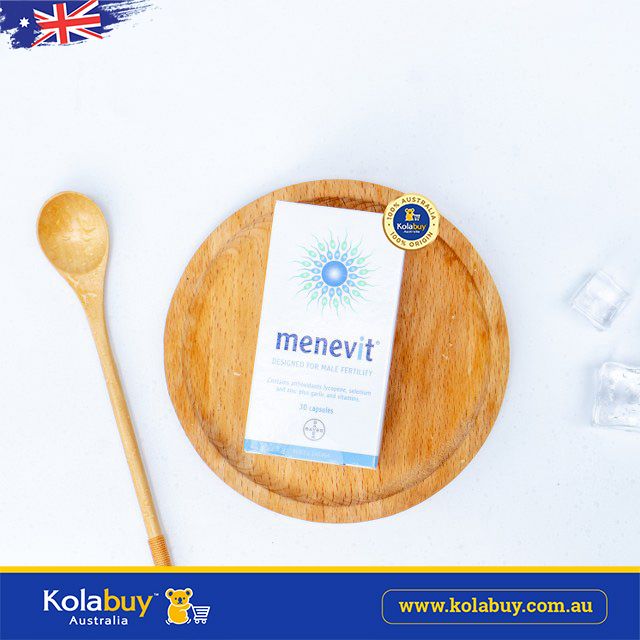 Viên uống Hỗ trợ sinh sản cho nam Menevit Male Fertility Supplement 30 viên