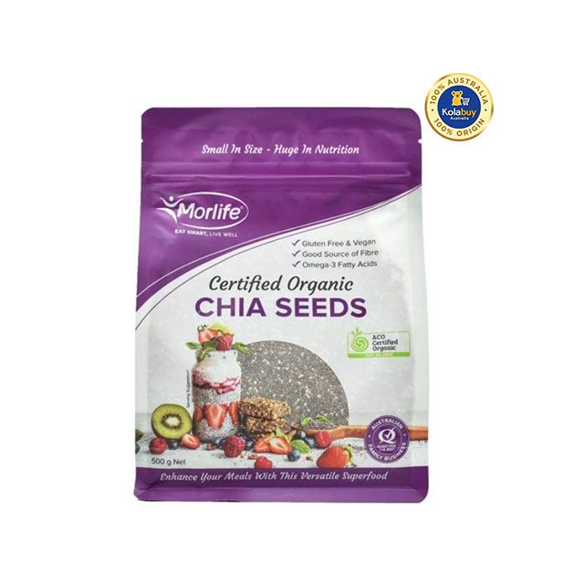 Hạt chia đen Morlife túi 500g