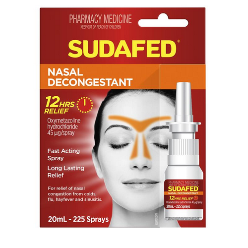 Sudafed Nasal Decongestant Spray 20ml