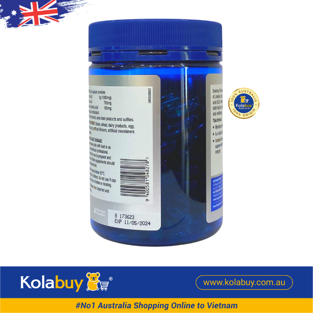 Viên uống tinh dầu hoa anh thảo Wagner Evening Primrose Oil 1000 200 viên