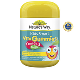 Kẹo dẻo Bổ sung Omega Nature's Way Kids Smart Vita Gummies Multi + Omega 50 viên