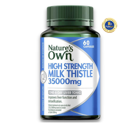 Nature's Own High Strength Milk Thistle 35000 60 Capsules