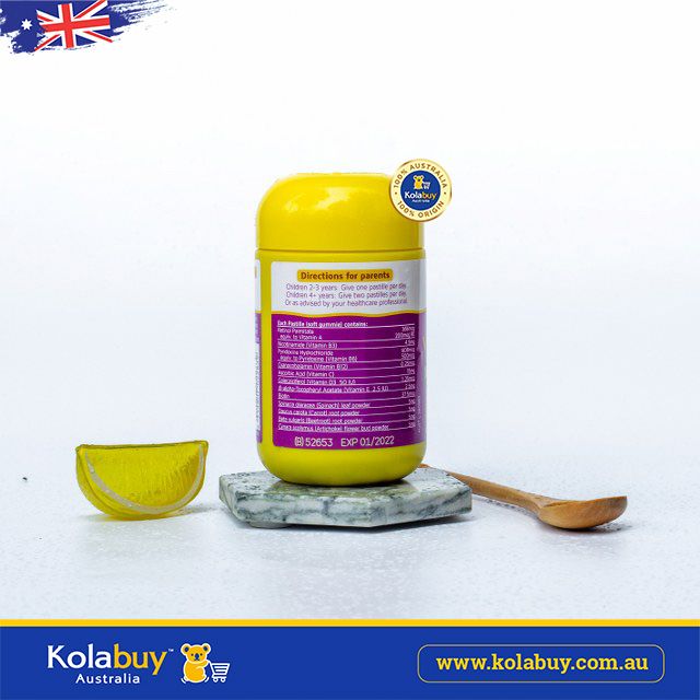 Kẹo dẻo bổ sung Vitamin và chất xơ Nature's Way Kids Smart Vita Gummies Multi Vitamin & Vegies 60 Viên