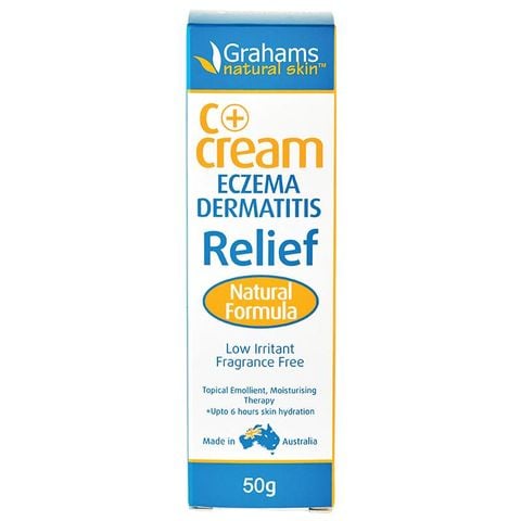 Grahams C + Eczema & Dermatitis Cream 50g