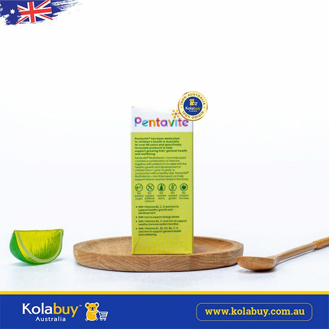 Vitamin tổng hợp Pentavite Oral Liquid Multivitamins with Iron 100ml
