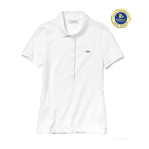 Women's 5 Button Slim Stretch Core Polo