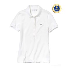 WOMEN'S 5 BUTTON SLIM STRETCH CORE POLO
