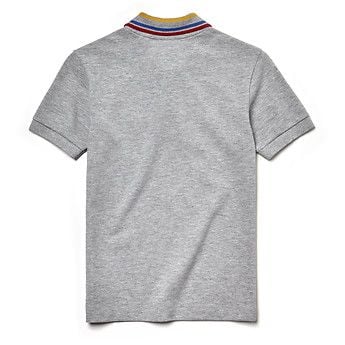 KIDS' CONTRAST COLLAR POLO