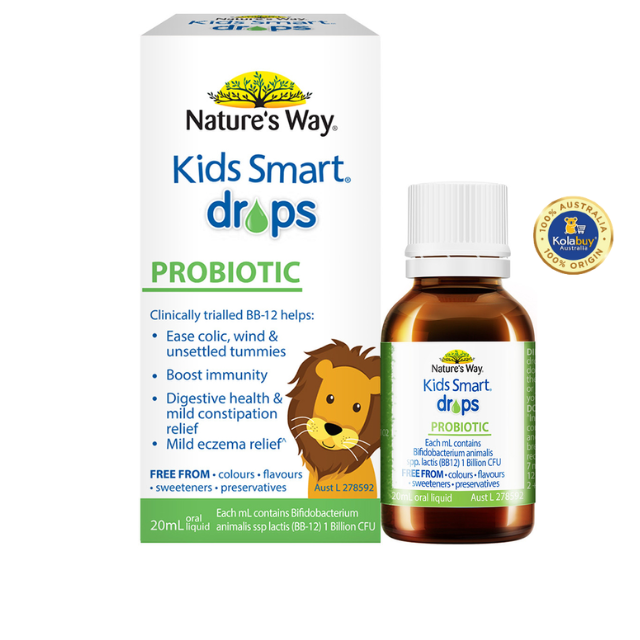 Men vi sinh Nature's Way Kids Smart Probiotic 20ml