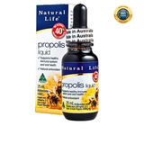 Keo ong dạng nước giảm ho cao cấp Natural Life Úc Propolis Liquid 25ml