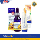 [Special Set] Bảo vệ răng miệng Natural Life Úc Keo ong nước 25ml & Kem đánh răng keo ong (Discount đến 30%)