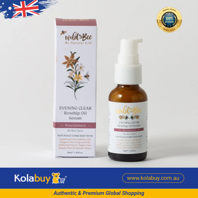 Tinh dầu tầm xuân Wild Bee Evening Clear - Rosehip Oil 30ml