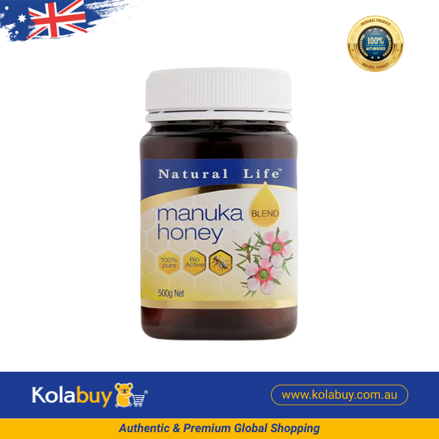Mật ong thiên nhiên Manuka Honey Natural Life Úc MGO Blend 500g